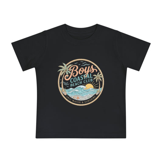 Boys Coastal Beach Club Graphic Tee ("Boys Coastal Beach Club" / CXC Logo)