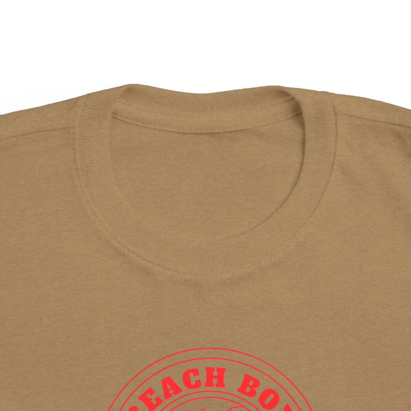 Beach Boy Palm Logo Toddler Tee | Retro Surf Kids Shirt